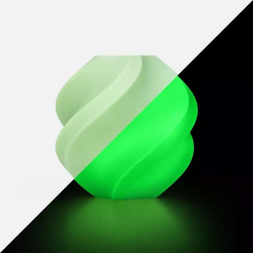 Bambu Lab PLA Glow Leuchtend-Grün (15500) 1kg 1,75...