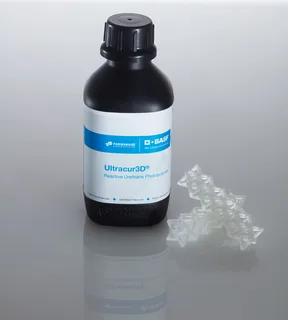 Impresión 3D, resina sintética, Ultracur3D ST 45 transparente, 1 kg