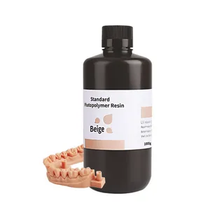 3D printing, synthetic resin, standard, beige, 1 kg
