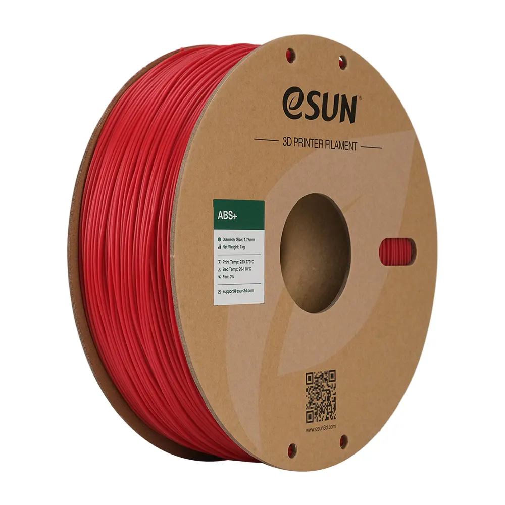 eSUN 3D ABS+ Fire Engine Red 1,0kg 1,75mm