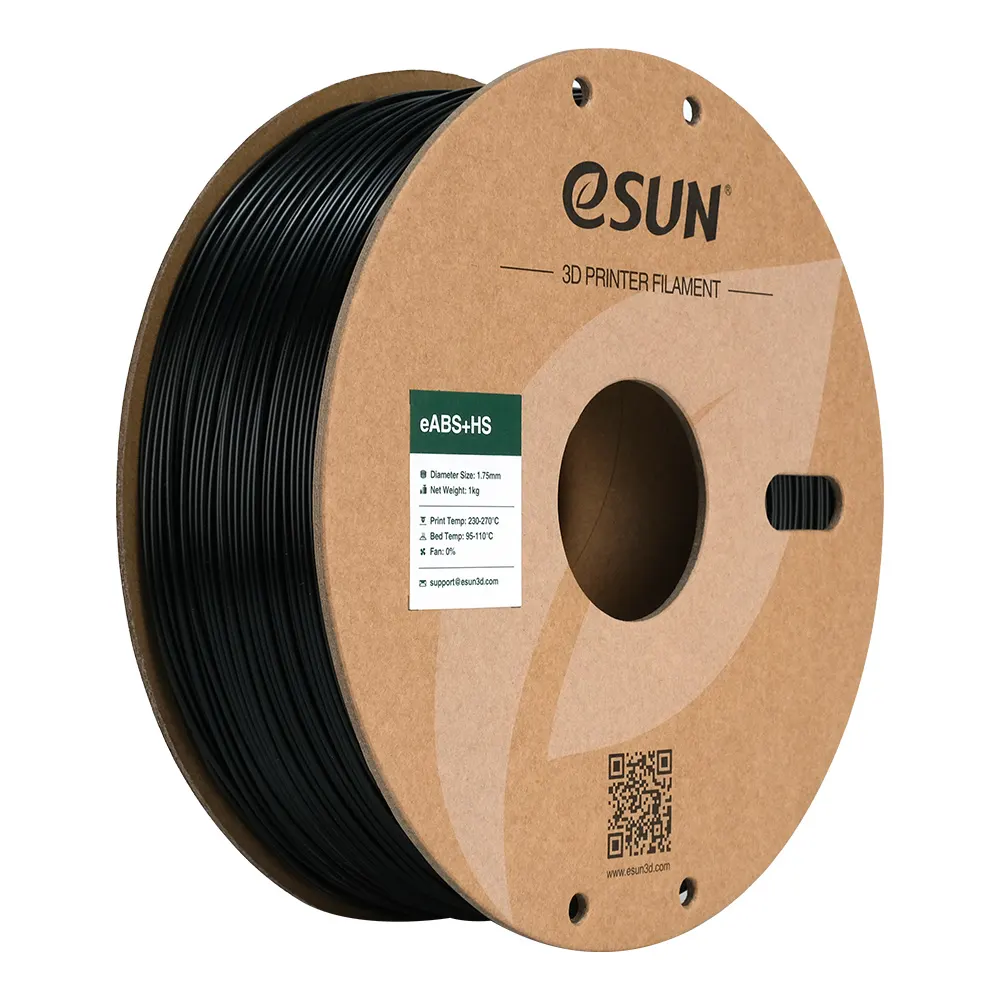 eSUN 3D ABS+ High Speed Negro 1,0kg 1,75mm