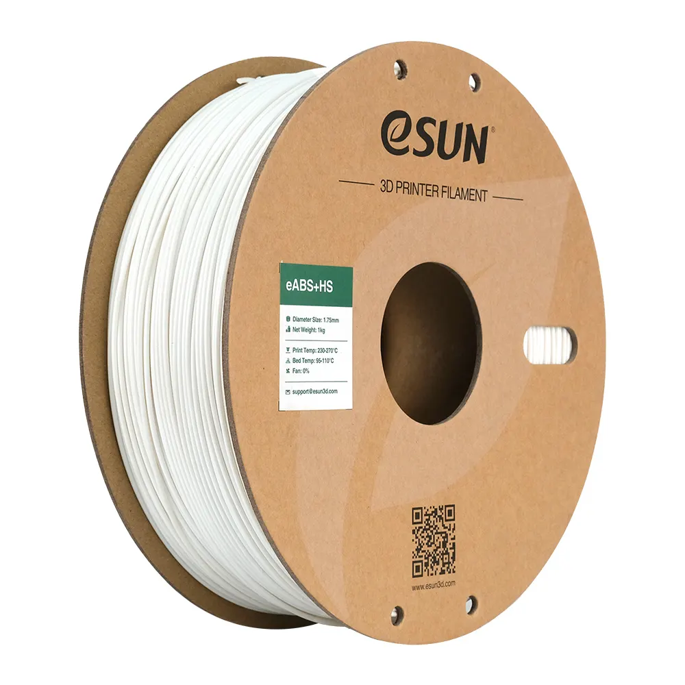 eSUN 3D ABS+ High Speed White 1,0kg 1,75mm