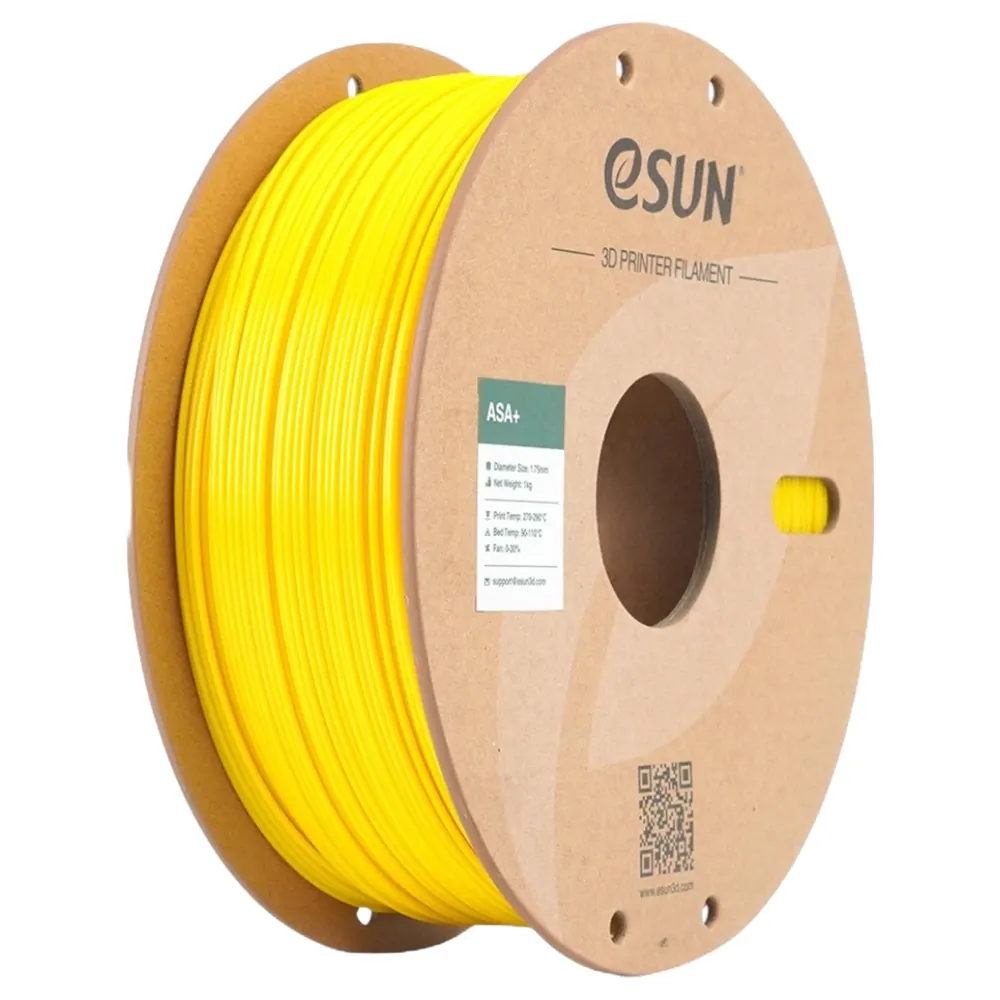 eSUN 3D ASA+ Gelb 1,0kg 1,75mm