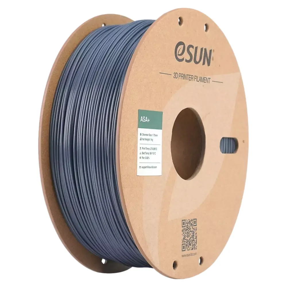 eSUN 3D ASA+ Gris 1,0kg 1,75mm