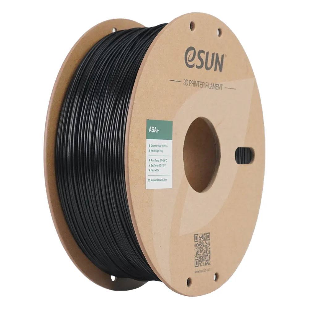eSUN 3D ASA+ Schwarz 1,0kg 1,75mm