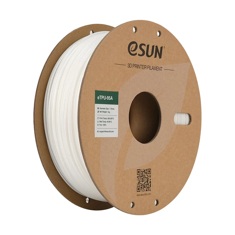 eSUN 3D eTPU 95A White 1,0kg 1,75mm