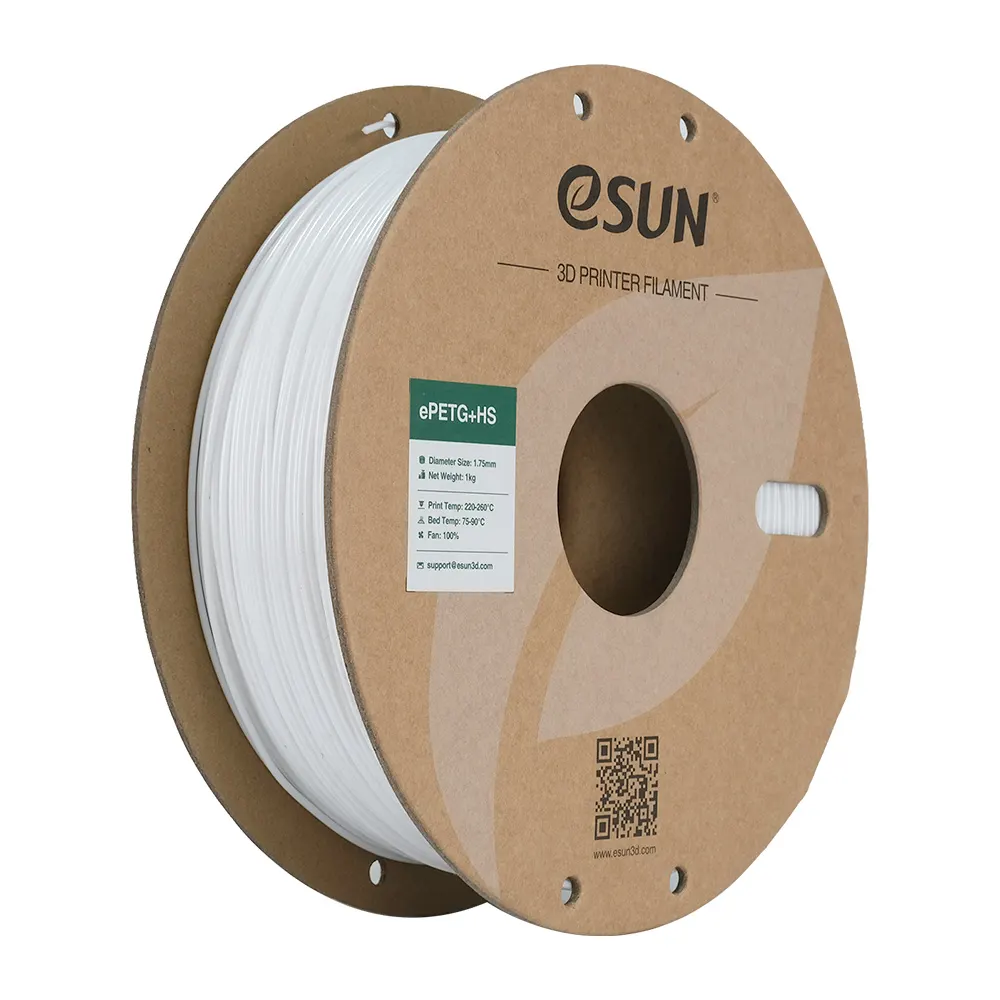 eSUN 3D PETG High Speed Solid Blanc 1,0kg 1,75mm