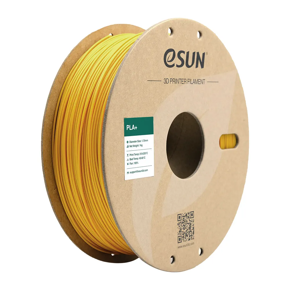 eSUN 3D PLA+ Yellow 1,0kg 1,75mm