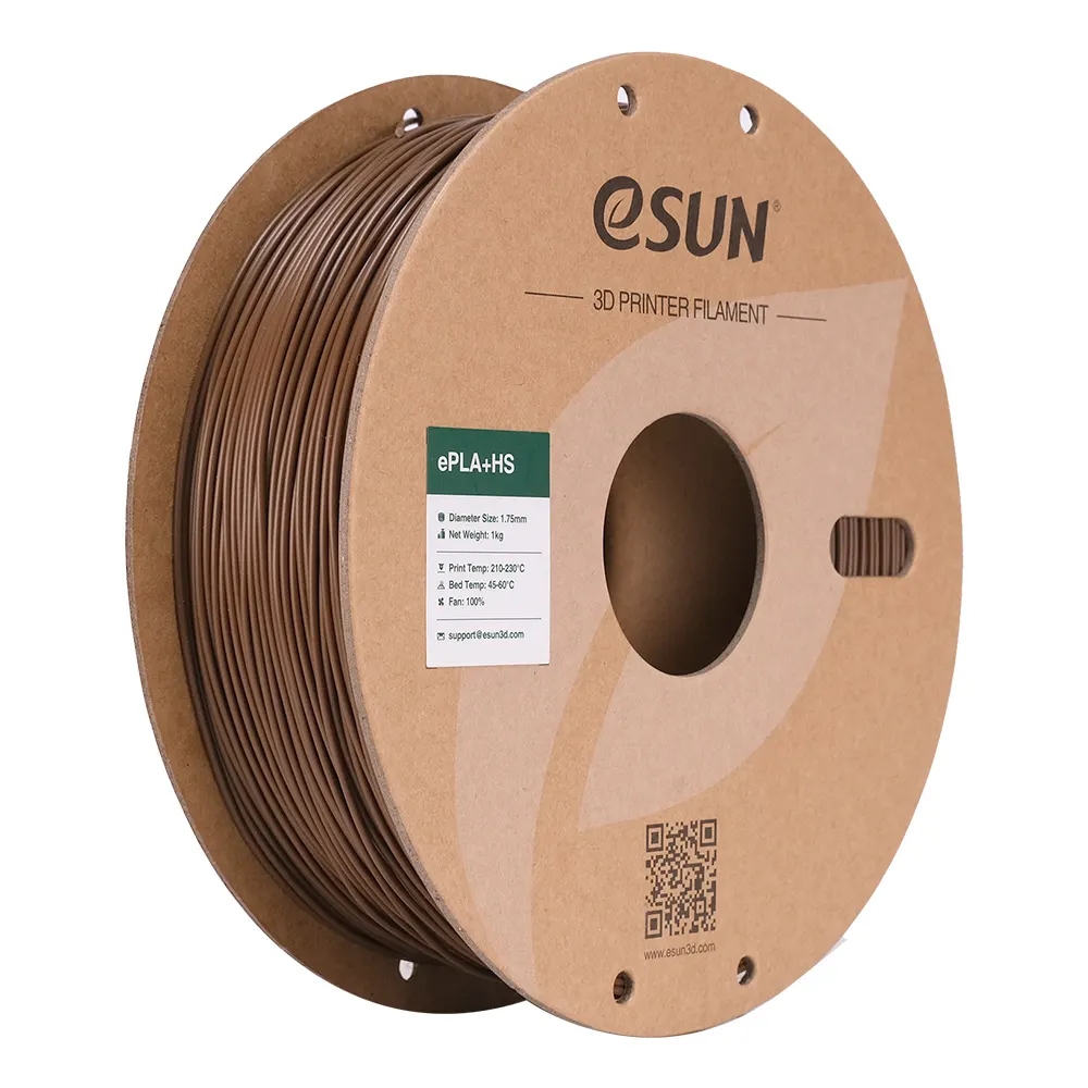 eSUN 3D PLA+ High Speed Marrón 1,0kg 1,75mm