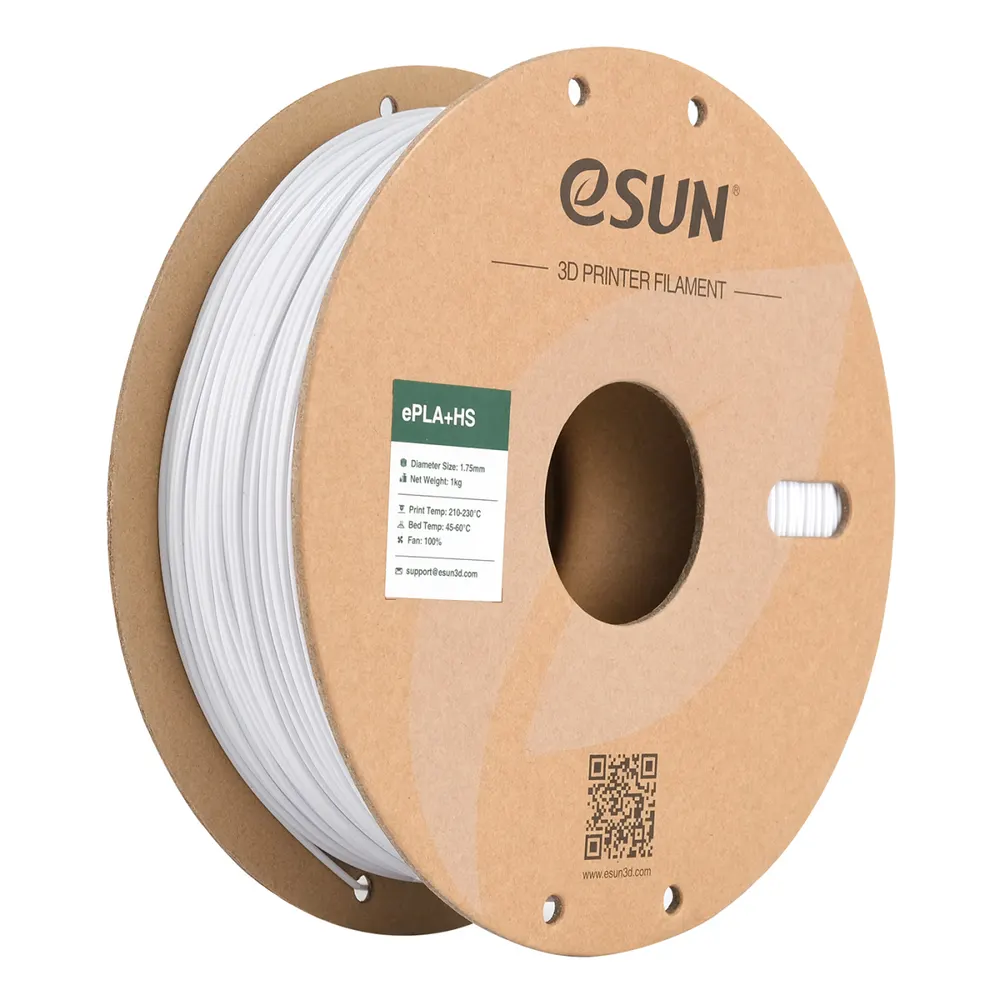 eSUN 3D PLA+ High Speed Cool White 1,0kg 1,75mm