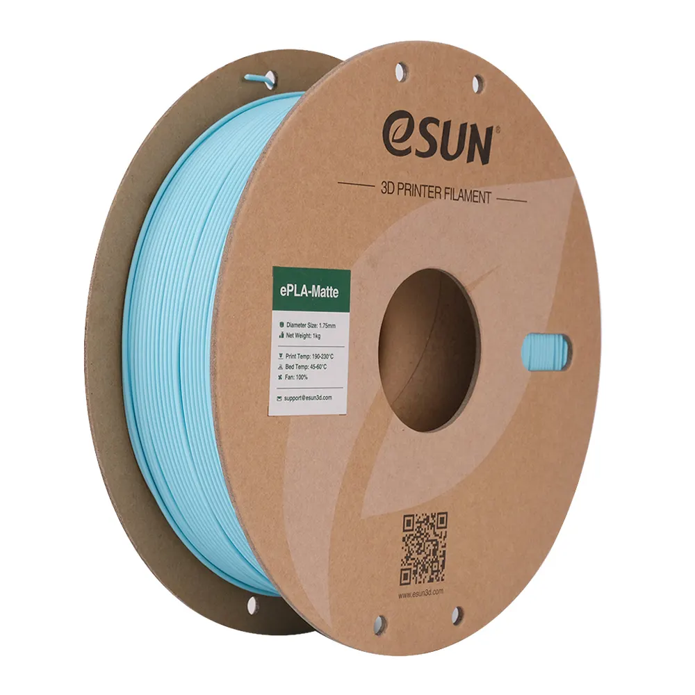 eSUN 3D PLA Matte Azul Claro 1,0kg 1,75mm