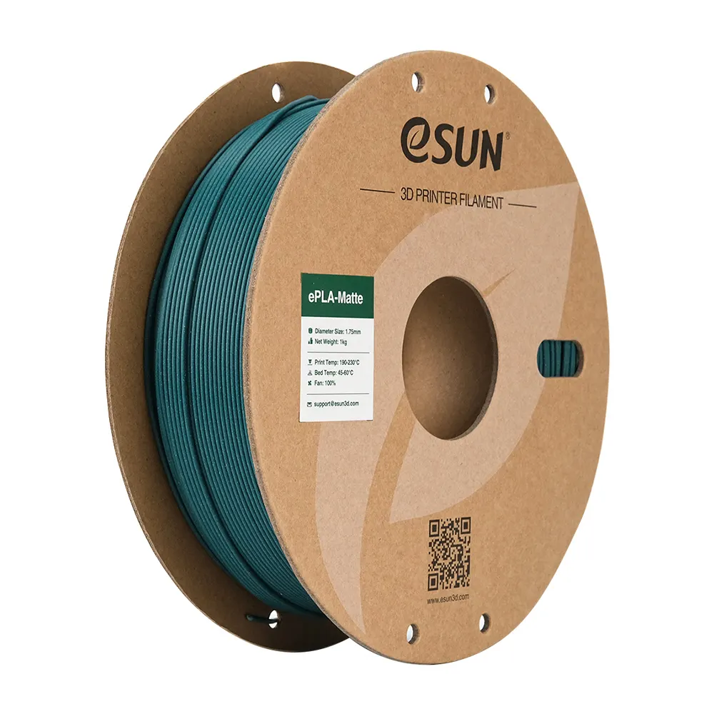 eSUN 3D PLA Matte Morandi Grün 1,0kg 1,75mm