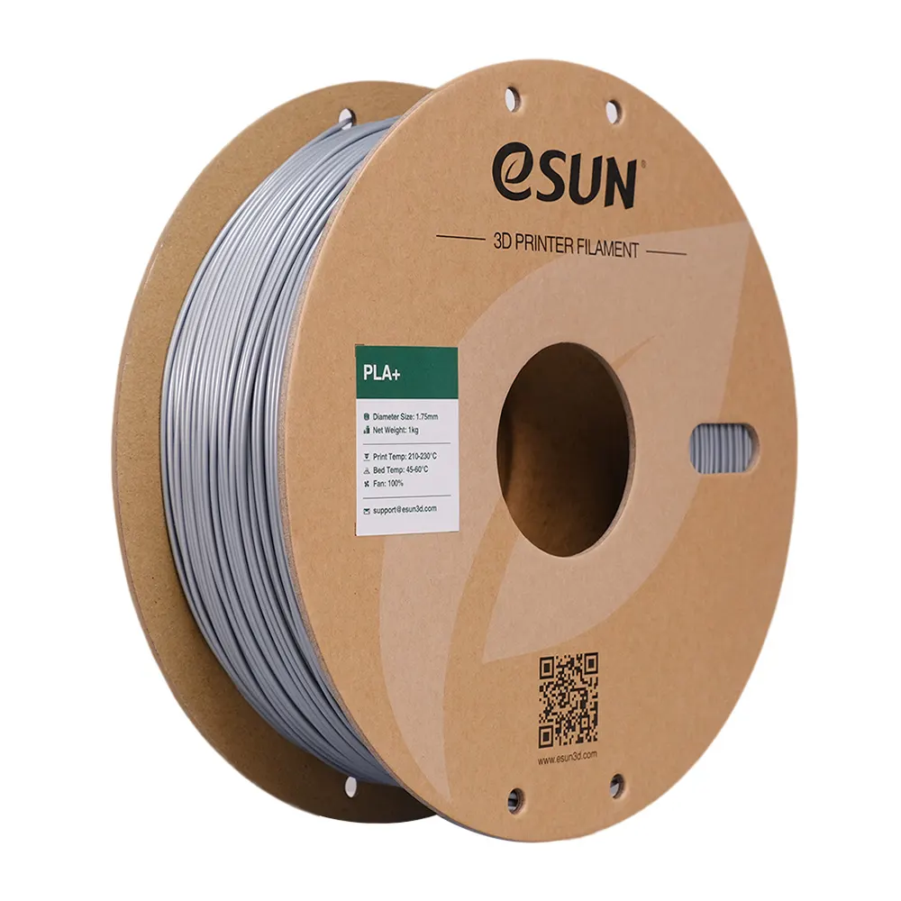 eSUN 3D PLA+ Silver 1,0kg 1,75mm