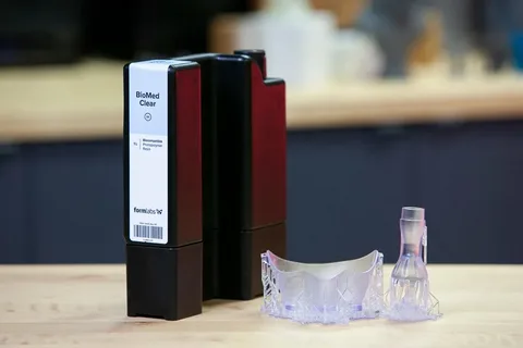 Resina sintética para impresión 3D, BioMed clear, 1 l, para Form 2/3