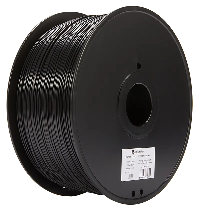 PolyMaker ASA (PolyLite) Black 3,0kg