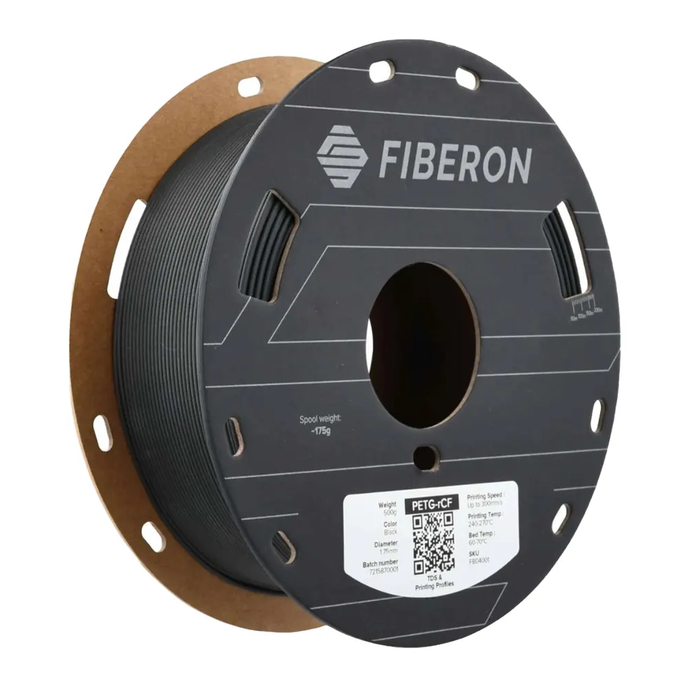 Polymaker Fiberon PETG-rCF08 Black 1,75 mm
