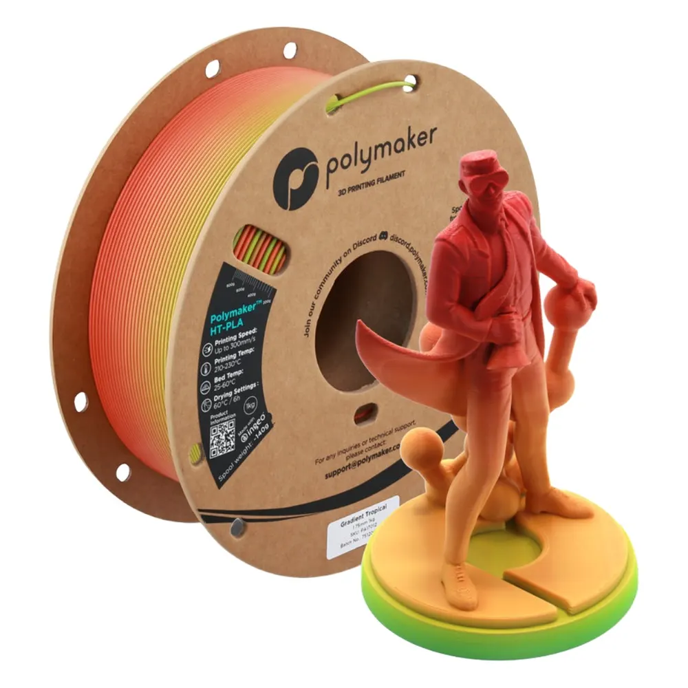 Polymaker HT-PLA Gradient Tropical 1,0kg 1,75mm