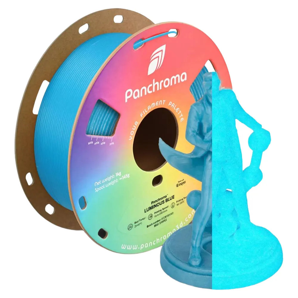 Polymaker Panchroma PLA Luminous Blue 1,0kg 1,75mm