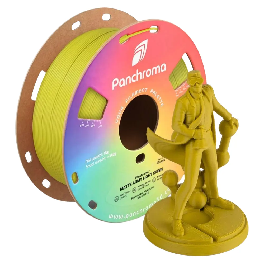 Polymaker Panchroma PLA Matte Army Light Green 1,0kg 1,75mm
