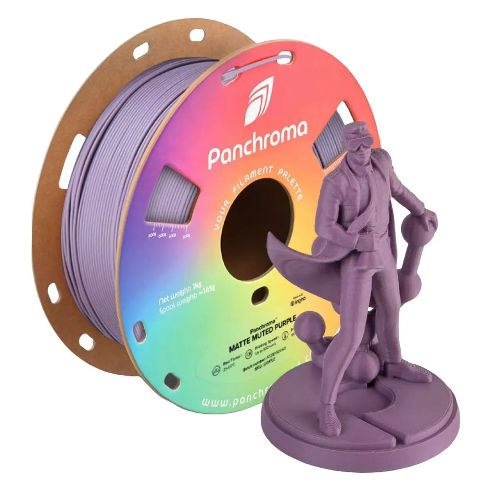 Polymaker Panchroma PLA Matte Muted Purple 1,0kg 1,75mm