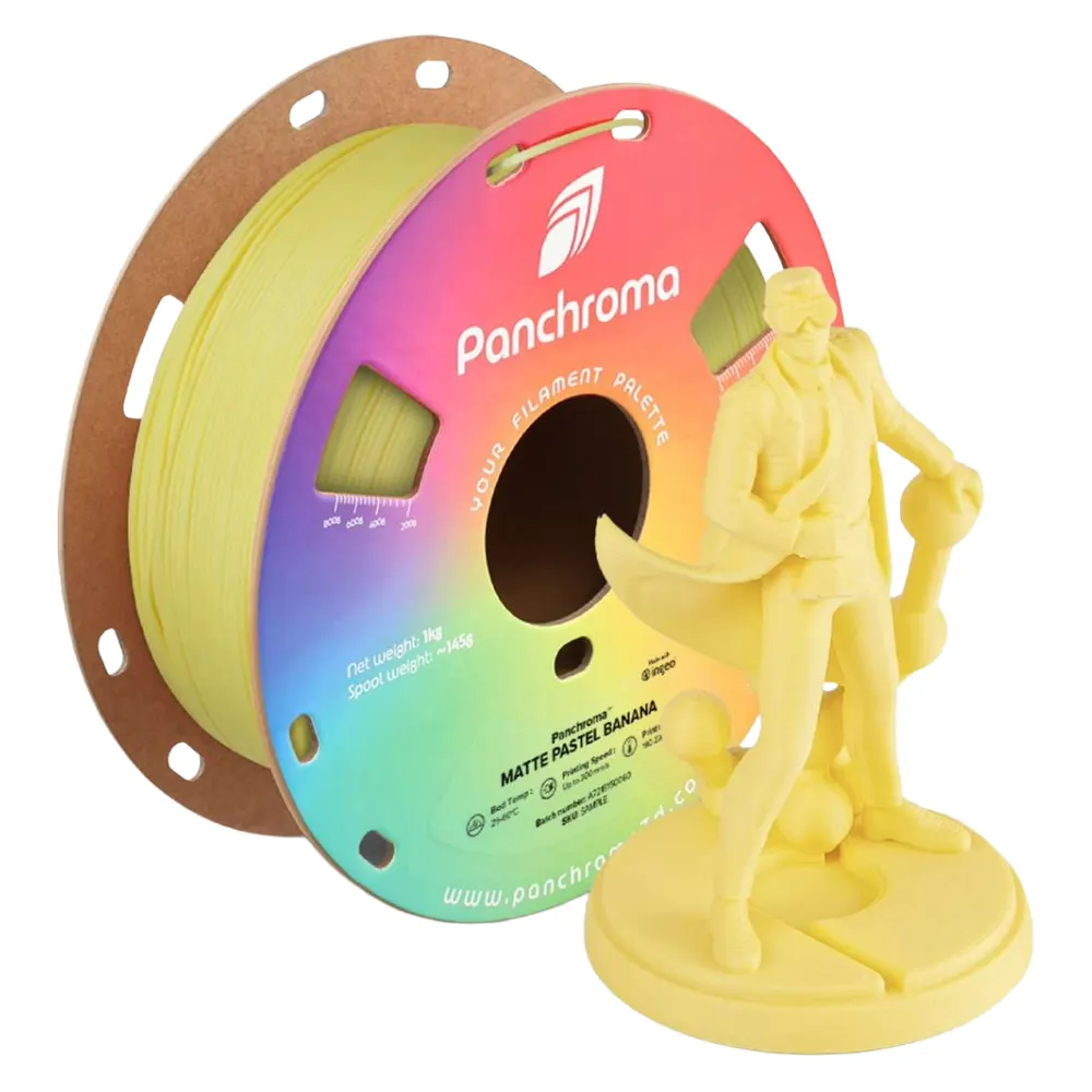 Polymaker Panchroma PLA Matte Pastel Banana 1,0kg 1,75mm