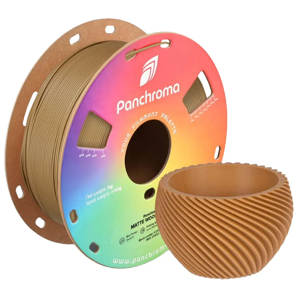 Polymaker Panchroma PLA Matte Wood Brown 1,0kg 1,75mm