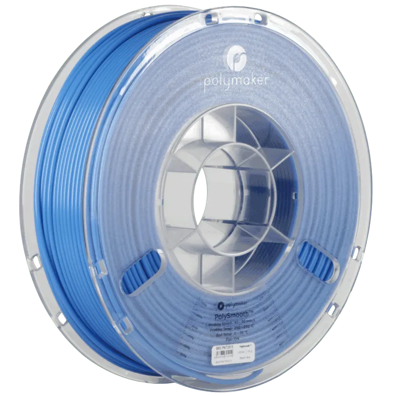 PolyMaker PolySmooth Filament Blue 750g