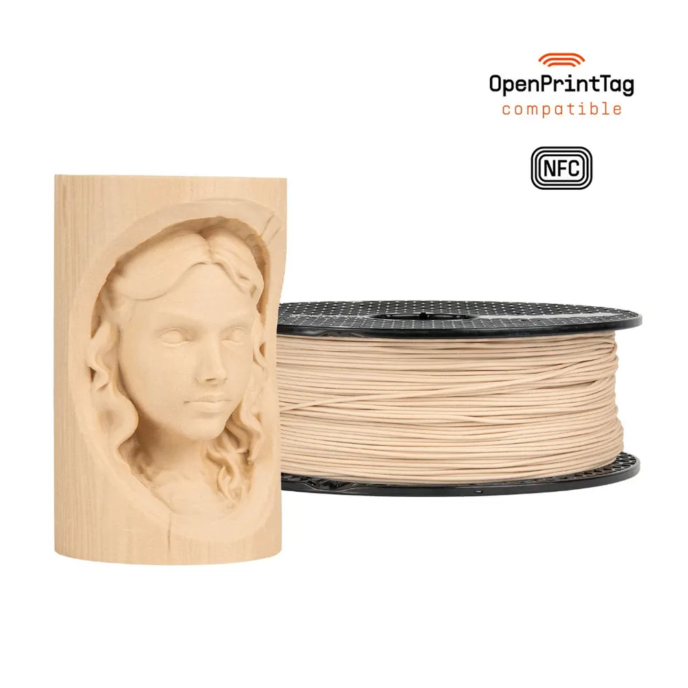 Prusament Woodfill Linden Light (NFC) 1kg 1,75 mm